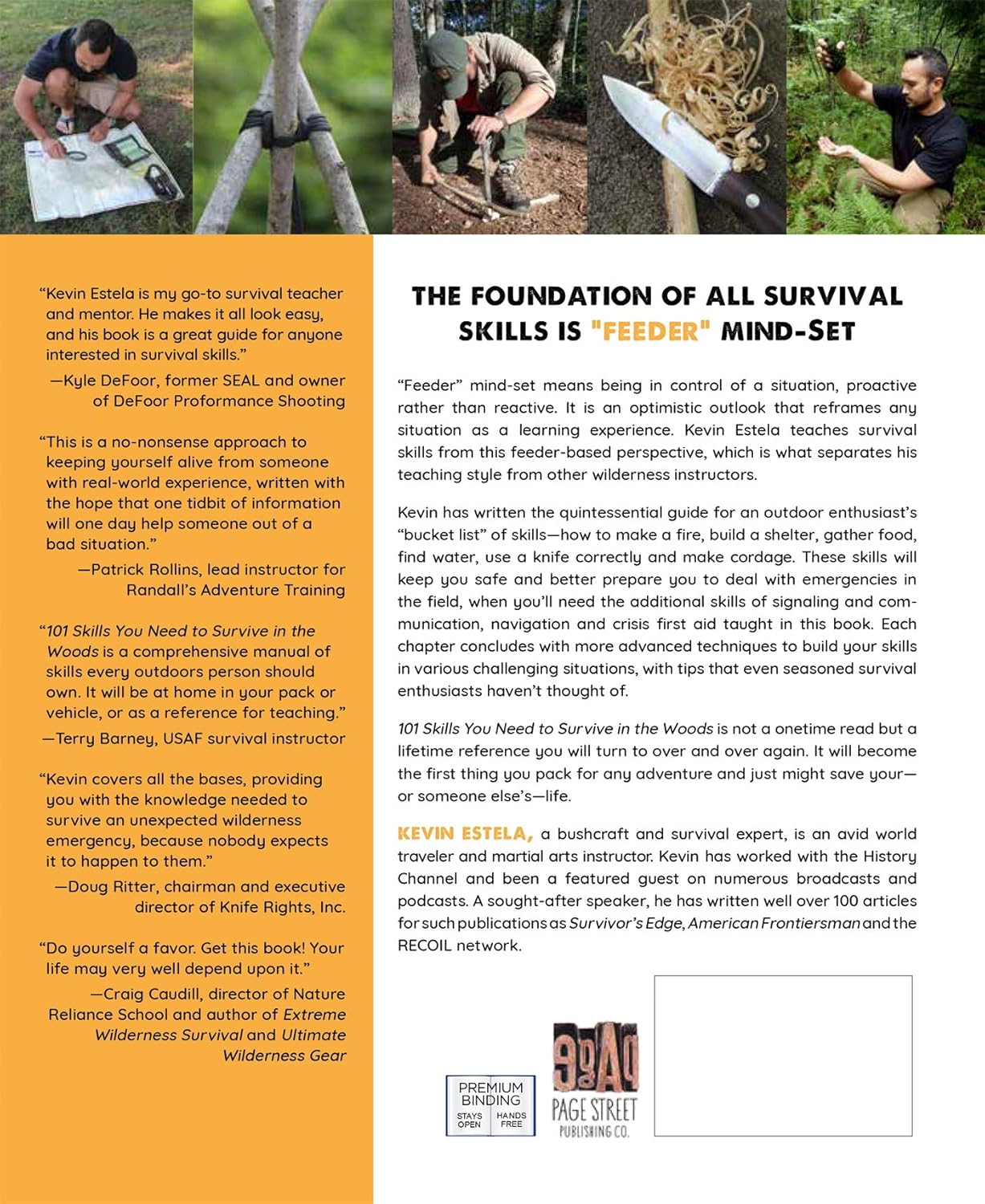 101 Skills You Need to Survive in the Woods (Signed Copy)