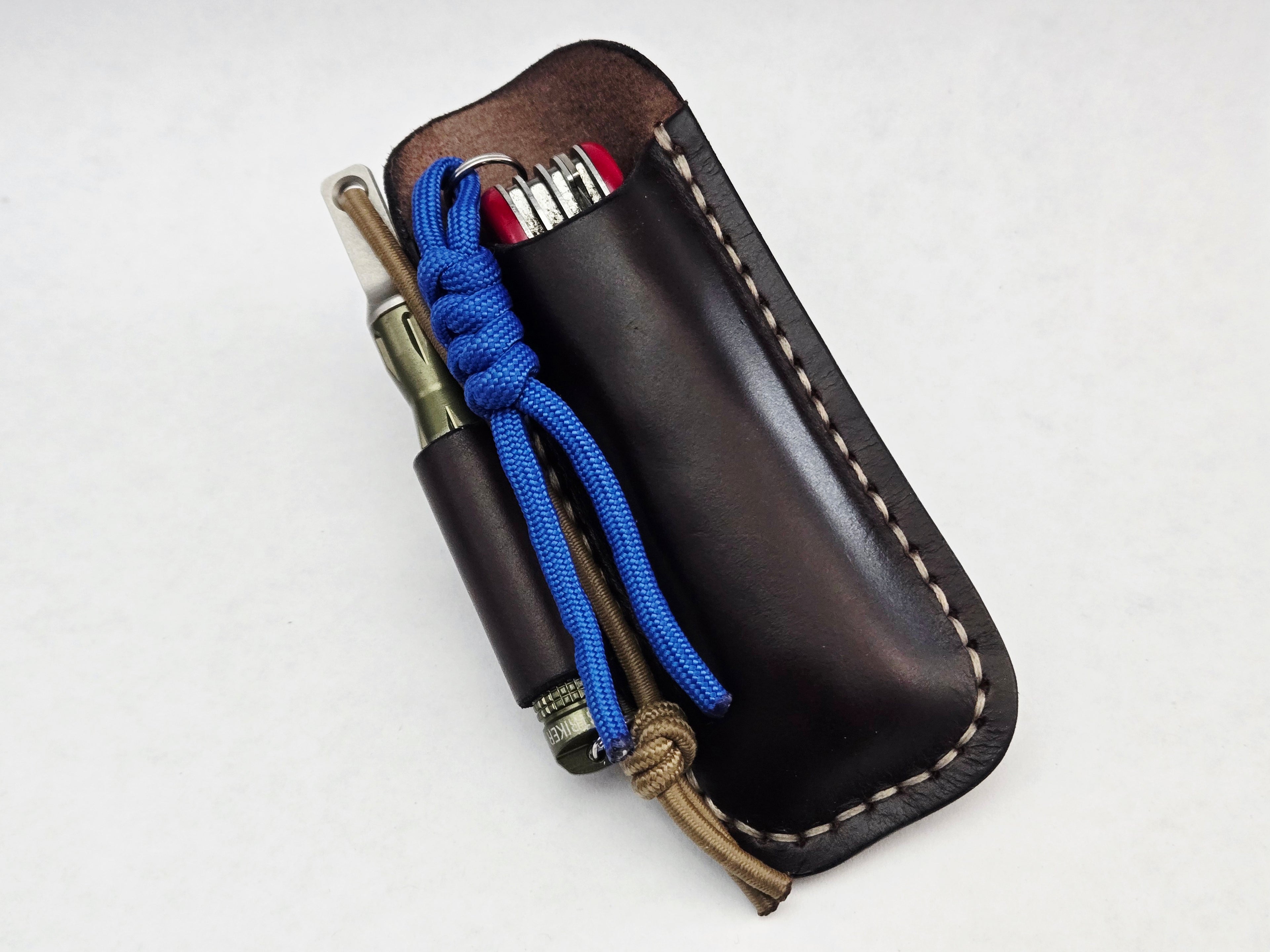 Estela Daily Duo Leather Pocket Pouch