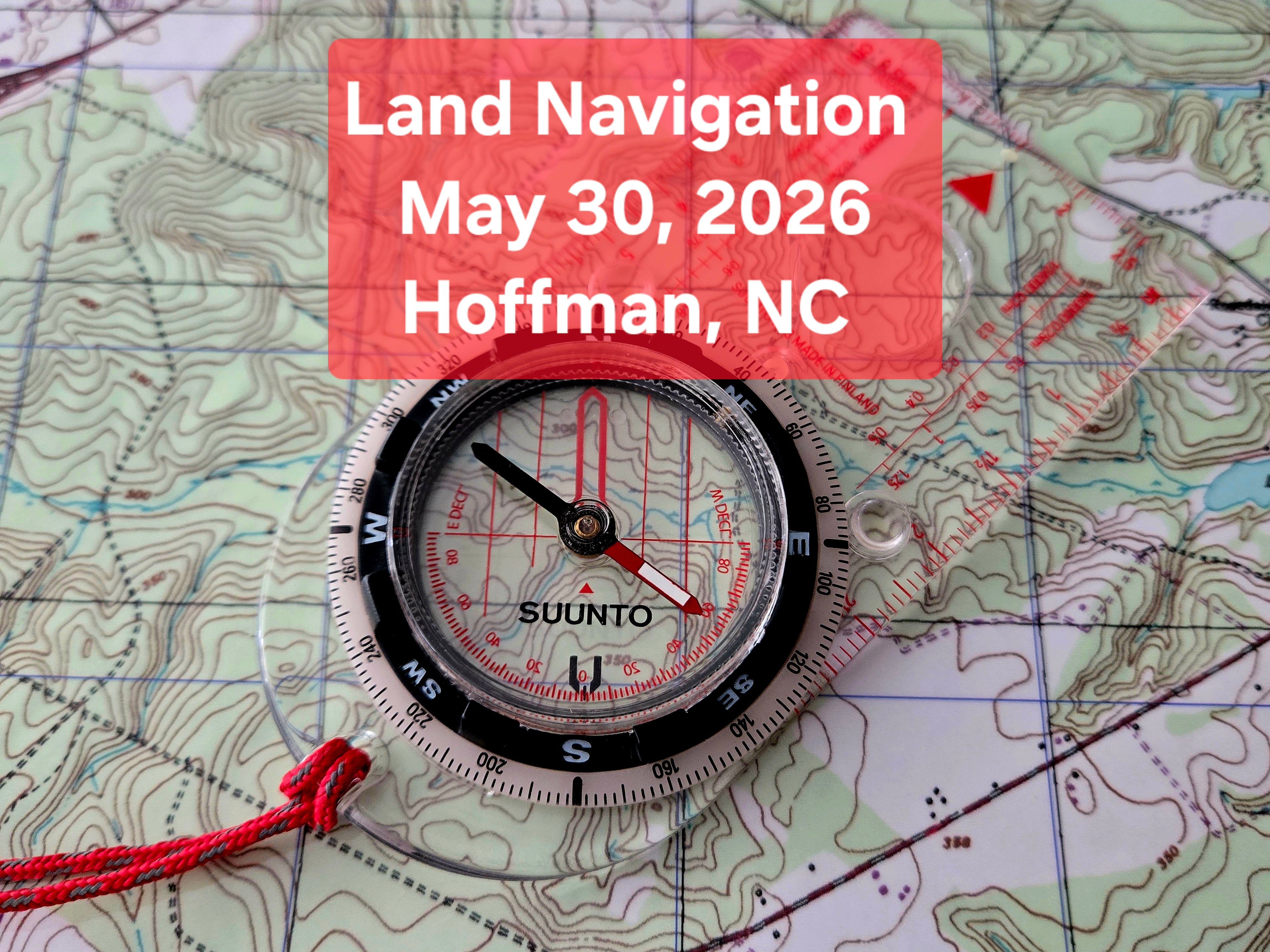 Land Navigation May 30, 2026 Hoffman, NC